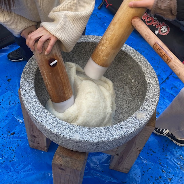 餅つき大会🎍