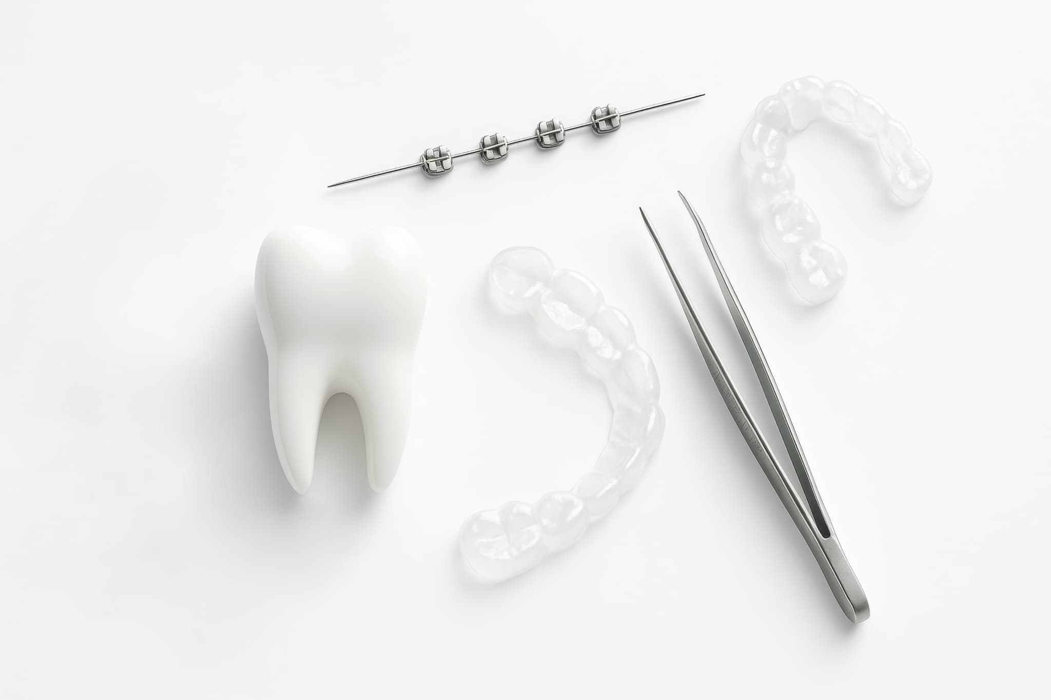 様々な種類の矯正装置