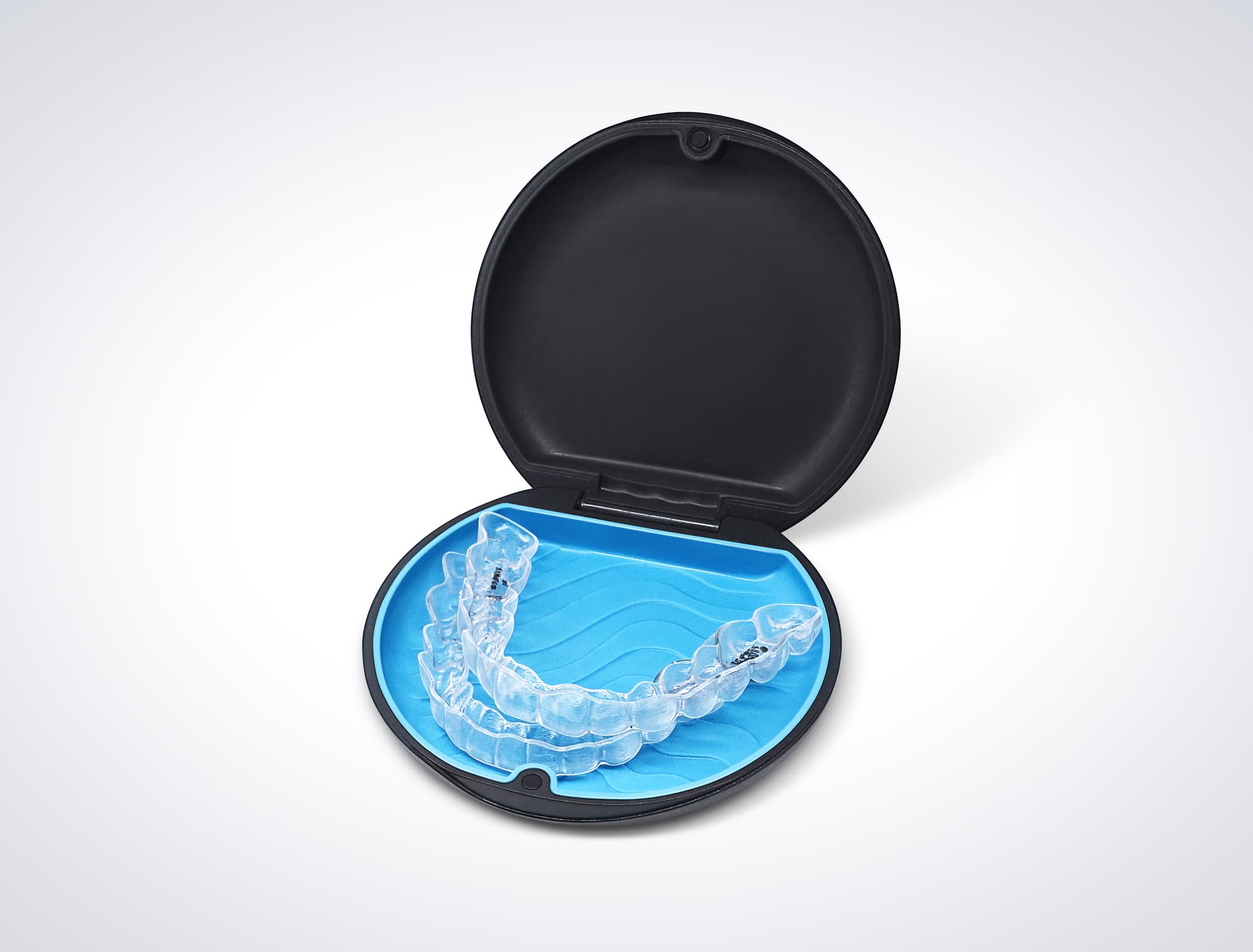 ケースに入ったマウスピース