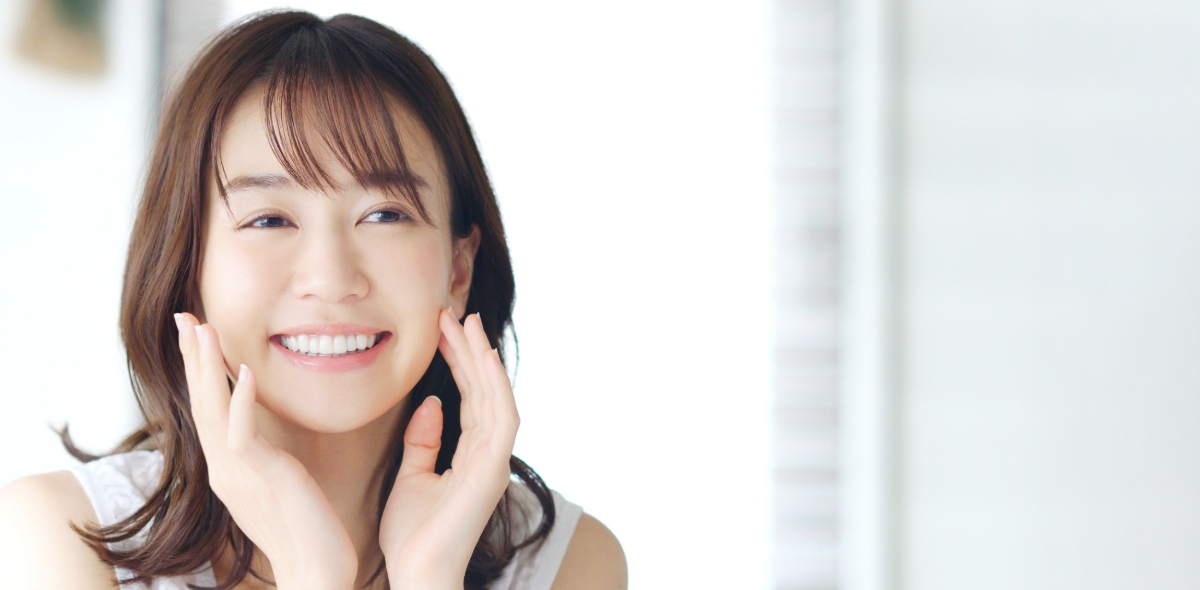 ホワイトニングで綺麗になった歯